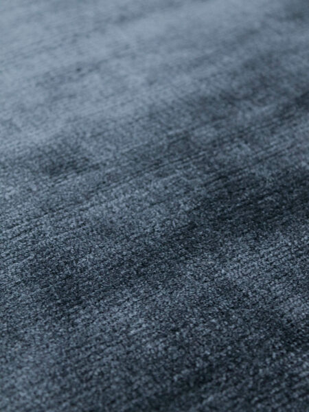 Glitz luxury artsilk rug in navy blue by The Rug Collection