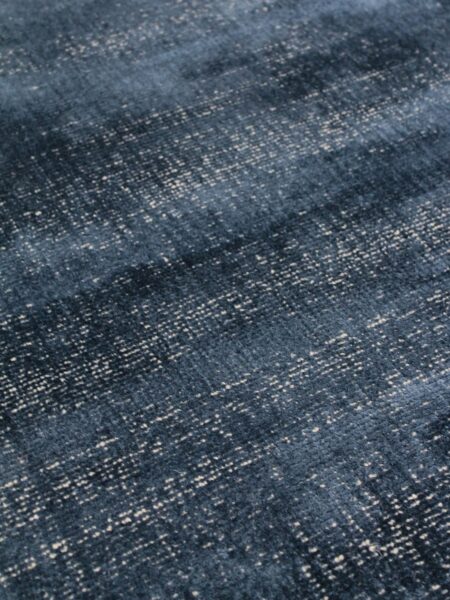 Denver Denim blue speckled two-tone rug detail image