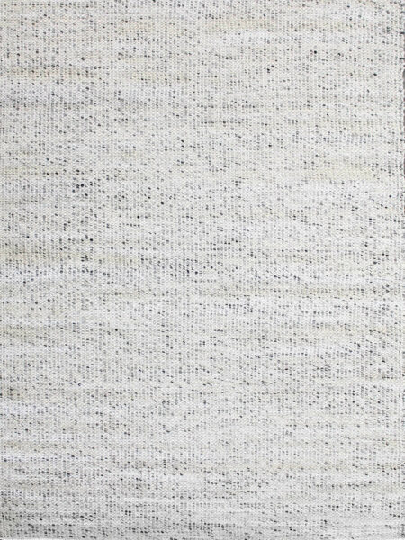 Kober flatweave pure 100% wool rug overhead image in Silver grey