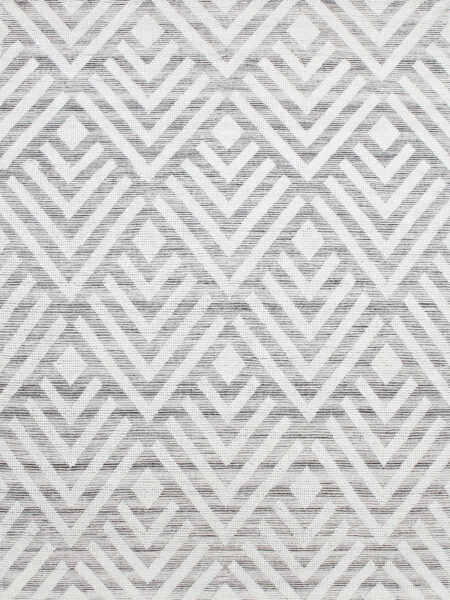 Zamora Ivory handwoven flatweave rug in 100% wool