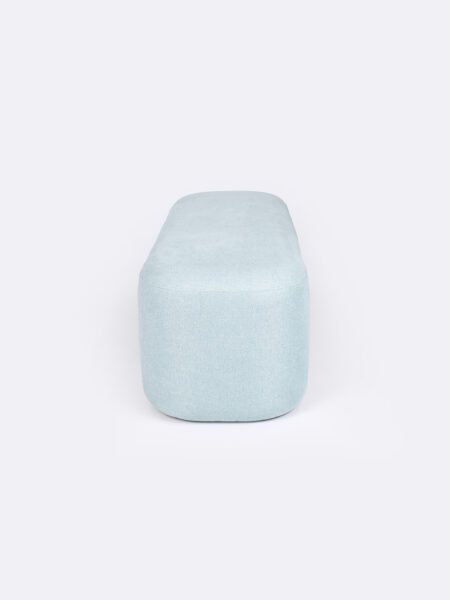 Astro large ottoman in Mint green fabric