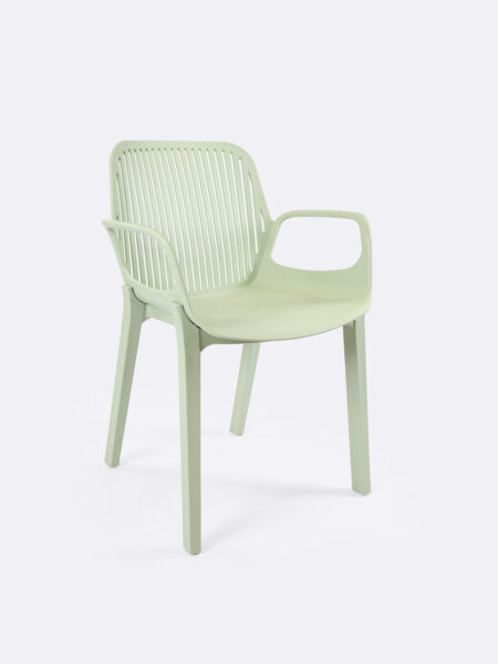 Axel plastic chair in Mint green colour
