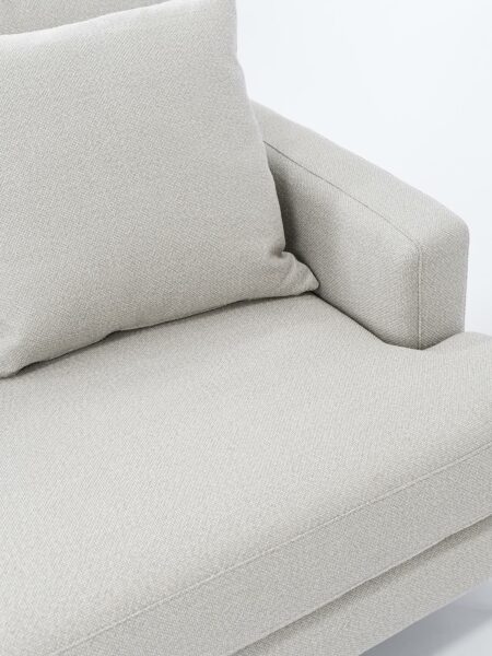 Zane Sofa Wheat beige fabric detail