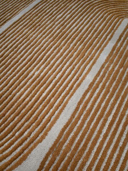Viper golden The Rug Collection pattern detail