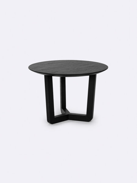 Theodore Side Table Black Oak Hero by The Rug Collection