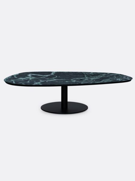 Furniture Green and Black Marble Table
