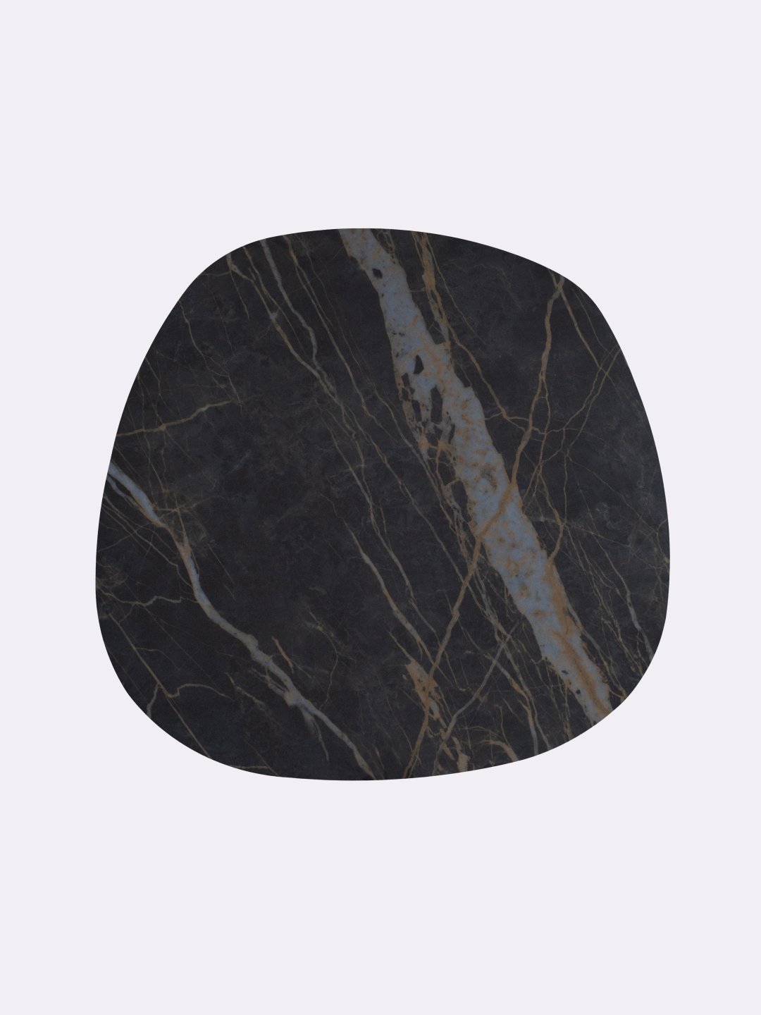 Furniture Black and Brown Marble Table Top