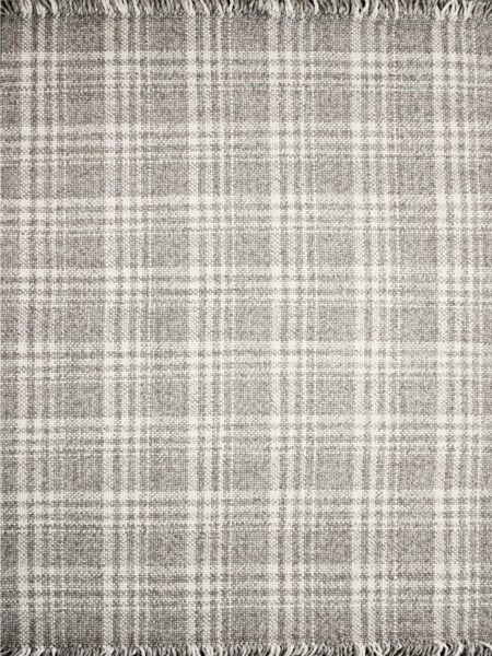 Dillon Taupe Overhead Beige Check Pattern The Rug Collection