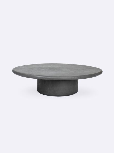 Usoo Coffee Table Large Hero Charcoal Black Grey , for indoor/outdoor use by Muundo