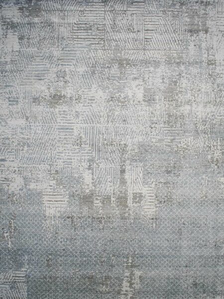 Regency Rug in Casper grey colour overhead image at Tallira By The Rug Collection